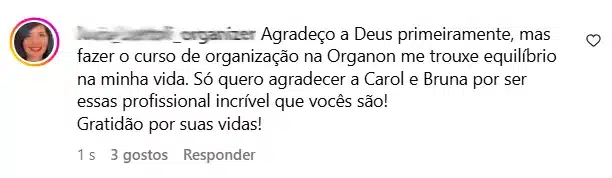 Depoimento de aluna 4